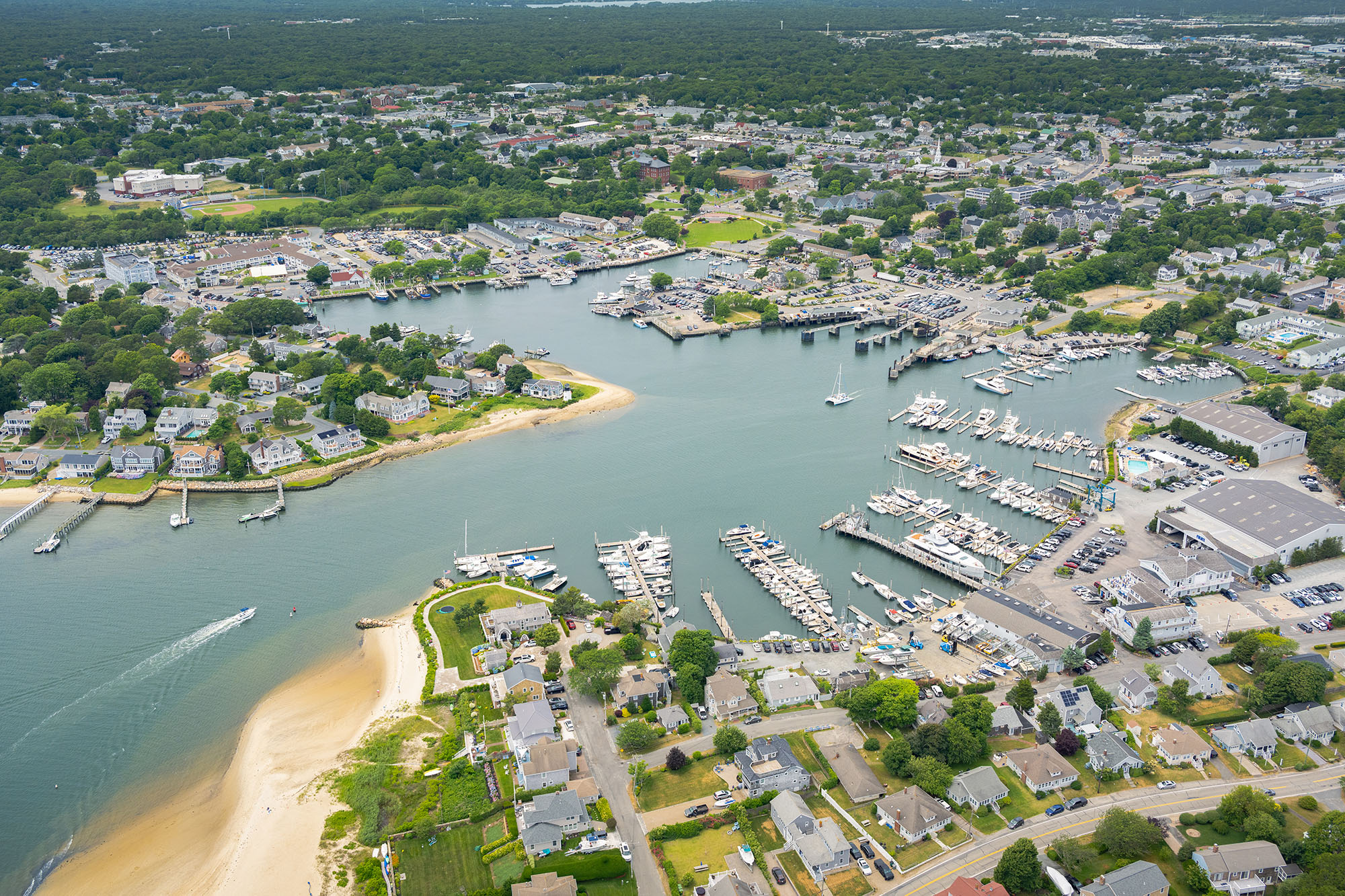 Hyannis Harbor helicopter tour Cape Cod